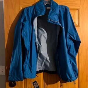 Blue Waterproof Columbia Jacket